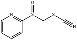 Thiocyanic acid, (2-pyridylsulfinyl)methyl ester (8CI) 结构式