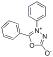 2,3-Diphenyl-1,3,4-oxadiazol-3-ium-5-olate 结构式