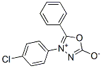 4-(4-Chlorophenyl)-5-phenyl-1,3,4-oxadiazol-4-ium-2-olate 结构式