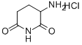 3-氨基-2,6-哌啶二酮盐酸盐 结构式