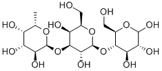 3'-fucosyllactose 结构式