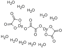 草酸镝(III)十水化合物 结构式