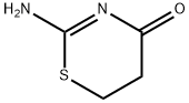 2-amino-5,6-dihydro-4H-1,3-thiazin-4-one 结构式