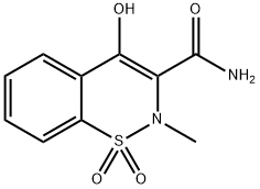 吡罗昔康杂质C 结构式