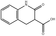 2-氧代-1,2,3,4-四氢喹啉-3-甲酸 结构式