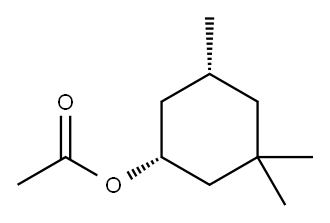 乙酸(顺-3,3,5-三甲基环己基)酯 结构式