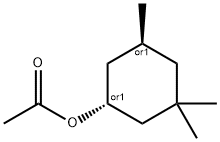 trans-3,3,5-trimethylcyclohexyl acetate 结构式
