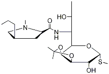 3,4-O-IsopropylidenelincoMycin 结构式