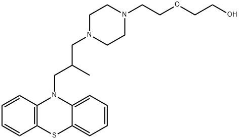 地西拉嗪 结构式