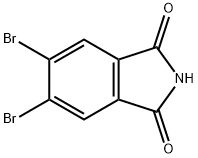 5,6-二溴邻苯二甲酰亚胺 结构式