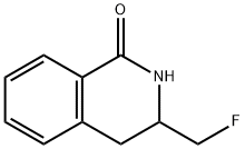 3-(FLUOROMETHYL)-3,4-DIHYDROISOQUINOLIN-1(2H)-ONE 结构式