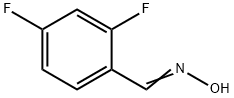 2,4-二氟苯甲醛肟 结构式