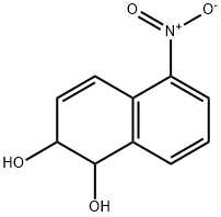 1,2-Naphthalenediol, 1,2-dihydro-5-nitro- (9CI) 结构式