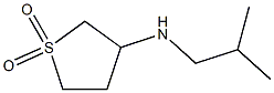 N-Isobutyltetrahydrothiophene-3-amine-1,1-dioxide hydrochloride 结构式