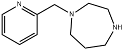 1-PYRIDIN-2-YLMETHYL-[1,4]DIAZEPANE 结构式