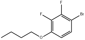 2,3-二氟-4-溴苯丁醚 结构式