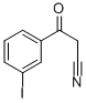 3-碘苯甲酰基乙腈 结构式