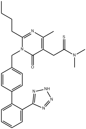 非马沙坦 结构式