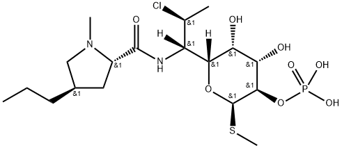 克林霉素磷酸酯 结构式