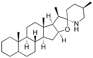 (22R,25R)-Spirosolane 结构式