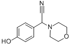 2-(4-HYDROXYPHENYL)-2-MORPHOLINOACETONITRILE 结构式