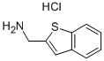 1-苯并噻酚-2-基甲胺盐酸盐 结构式