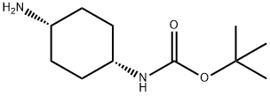 1-N-Boc-顺式-1,4-环己二胺 结构式