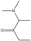 3-Pentanone,2-(dimethylamino)-,(+)-(9CI) 结构式