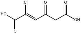 2-chloromaleylacetate 结构式