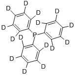 三苯基膦-D15 结构式