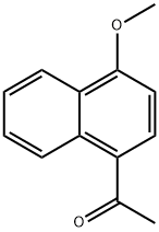 4-甲氧基萘乙酮 结构式