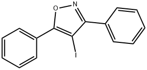 4-碘-3,5-二苯基异噁唑 结构式