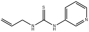 1-烯丙基-3-(吡啶-3-基)硫脲 结构式