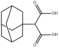 1-金刚烷基丙二酸 结构式
