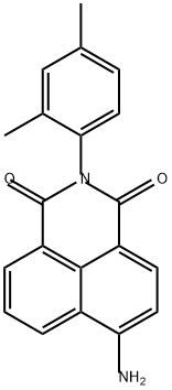 6-氨基-2-(2,4-二甲苯基)-1H-苯并[DE]异喹啉-1,3(2H)-二酮 结构式