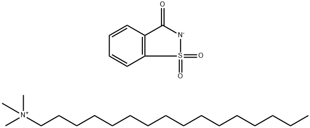 西曲铵糖精盐 结构式