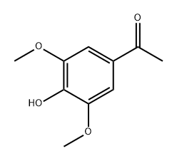 乙酰丁香酮 结构式