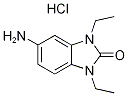 5-AMINO-1,3-DIETHYL-1,3-DIHYDRO-BENZOIMIDAZOL-2-ONE HYDROCHLORIDE 结构式