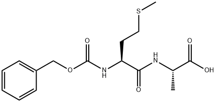 Z-MET-ALA-OH 结构式