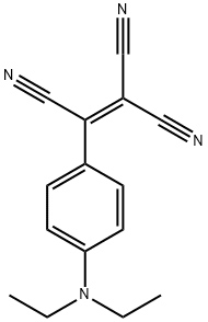 [4-(diethylamino)phenyl]ethylenetricarbonitrile  结构式