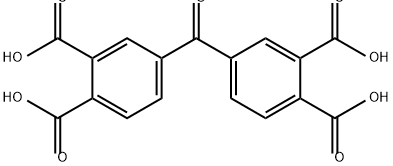 3,3',4,4'-四甲酸二苯甲酮 结构式