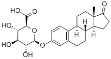 雌酮-3-葡糖苷酸 结构式