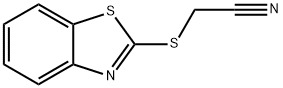 Acetonitrile, (2-benzothiazolylthio)- (8CI,9CI) 结构式