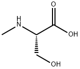 N-甲基-L-丝氨酸 结构式
