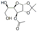 3-O-Acetyl-1,2-O-isopropylidene-a-D-glucofuranose 结构式