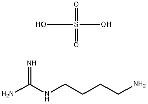 硫酸胍基丁胺 结构式