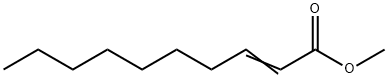 2-癸烯酸甲酯 结构式