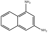 1,3-二氨基萘 结构式