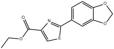 Ethyl2-(benzo[d][1,3]dioxol-5-yl)thiazole-4-carboxylate