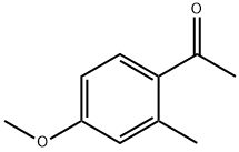 2-甲基-4-甲氧基苯乙酮 结构式